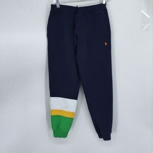 Ralph Lauren Polo Dark Blue Boys Large (14-16) Colorblock Joggers